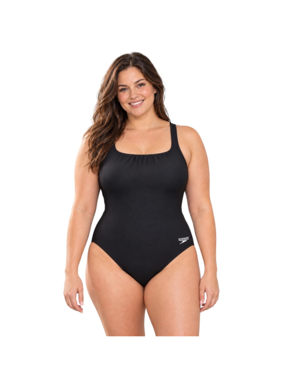 Speedo ProLT Super Pro Black One-Piece Swimsuit 14/40 NWT